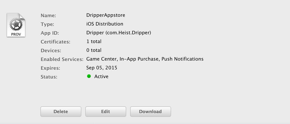 [解決済み] App Store でアプリケーションに有効な 'aps-environment' エンタイトルメント文字列が見つかりません